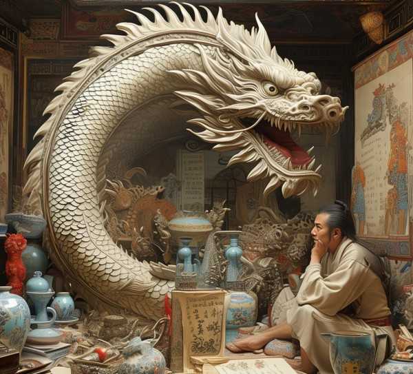 叶公好龙，古寓言中的智慧与讽刺之鉴,叶公好龙，一个古代寓言中的智慧与讽刺,讽刺智慧,第1张