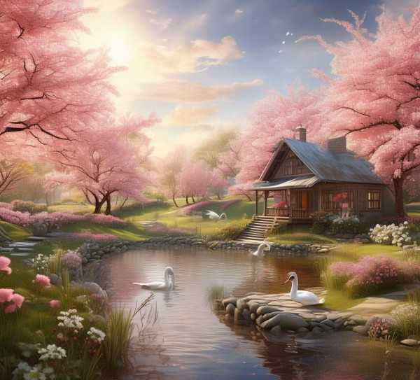 诗意春光，名句传情,春意盎然，诗意盎然—品读春天的名句,魅力,诗意,画卷,第1张