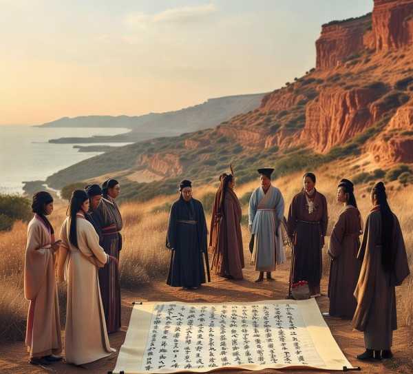 千古绝唱赤壁赋，名句流传，人物共赏,赤壁赋名句，千古人物，共赏千古绝唱,诗意,画卷,智慧,第1张
