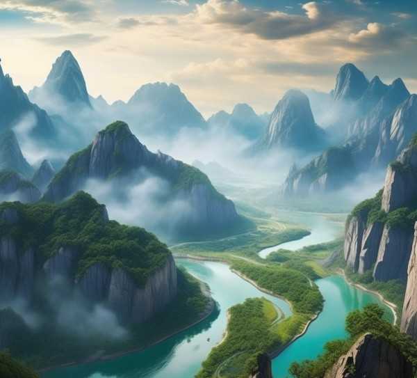 山川画卷，诗意山句的魅力探寻,山川壮丽，诗意盎然—写山句子的魅力与内涵,魅力,诗意,智慧,第1张