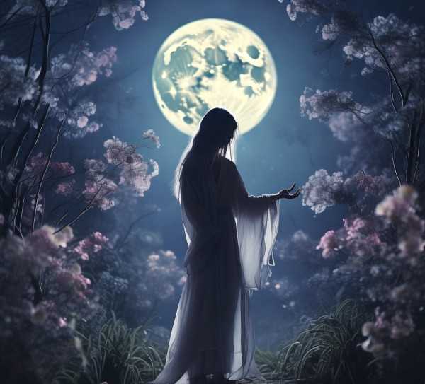 月下轻吟，诗韵情动夜未央,月下轻吟，情动—诗他的,传奇,第1张
