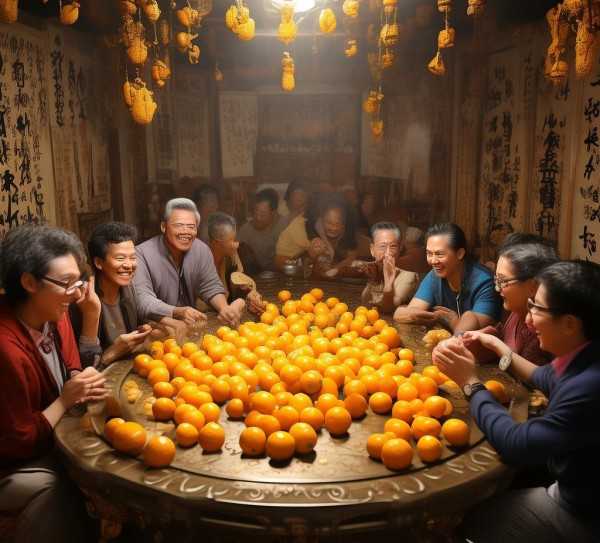 成语接龙乐橘香，智慧传承趣无穷,成语接龙乐趣多，橘香四溢话智慧,魅力,智慧,成语接龙,第1张