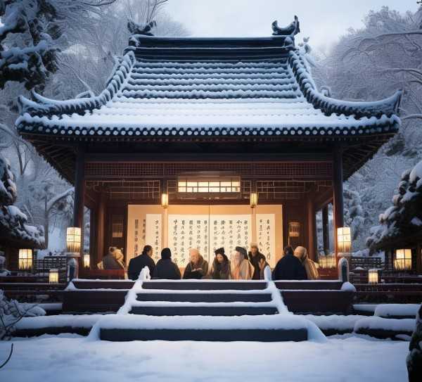 白雪歌送武判官归京，原文翻译与赏析解读,白雪歌送武判官归京原文及翻译赏析,魅力,诗意,雪景,第1张