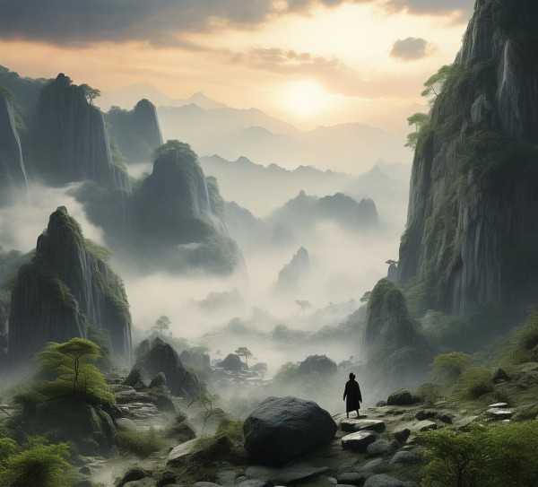 踏寻古韵，山水间——游褒禅山记感悟,游褒禅山记—探寻古人足迹，感悟山水情怀,智慧,诗意,心灵,第1张