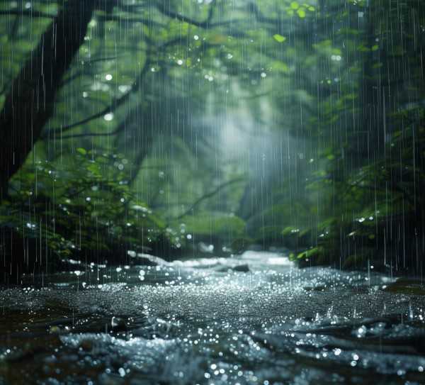 雨声诗意，唤醒心灵的细语之歌,雨的细语，关于下雨的句子，唤醒心灵的诗意,诗意,心灵,第1张