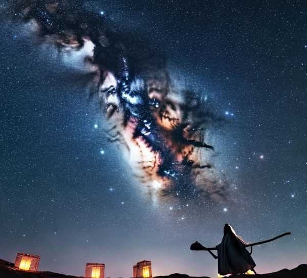 牵牛星传说，古诗词中的浪漫与审美意境,迢迢牵牛星，古诗词中的传说与审美意境,魅力,画卷,故事,第1张
