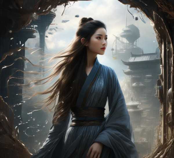 时空穿越奇遇，陆之窈的异世之旅,陆之窈，穿越时空的女子，一场跨越的奇遇之旅,智慧,传奇,故事,第1张